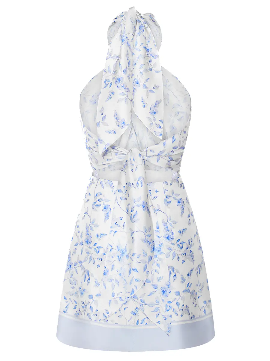 Платье шелковое HELICONIA