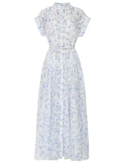 Платье с принтом GERBERA YVON