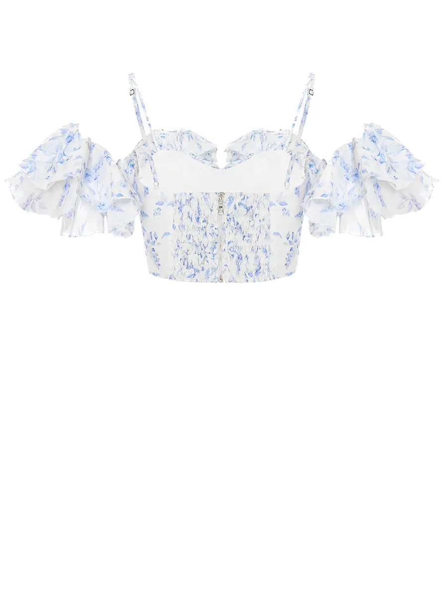 Топ хлопковый FRITILLAIRE