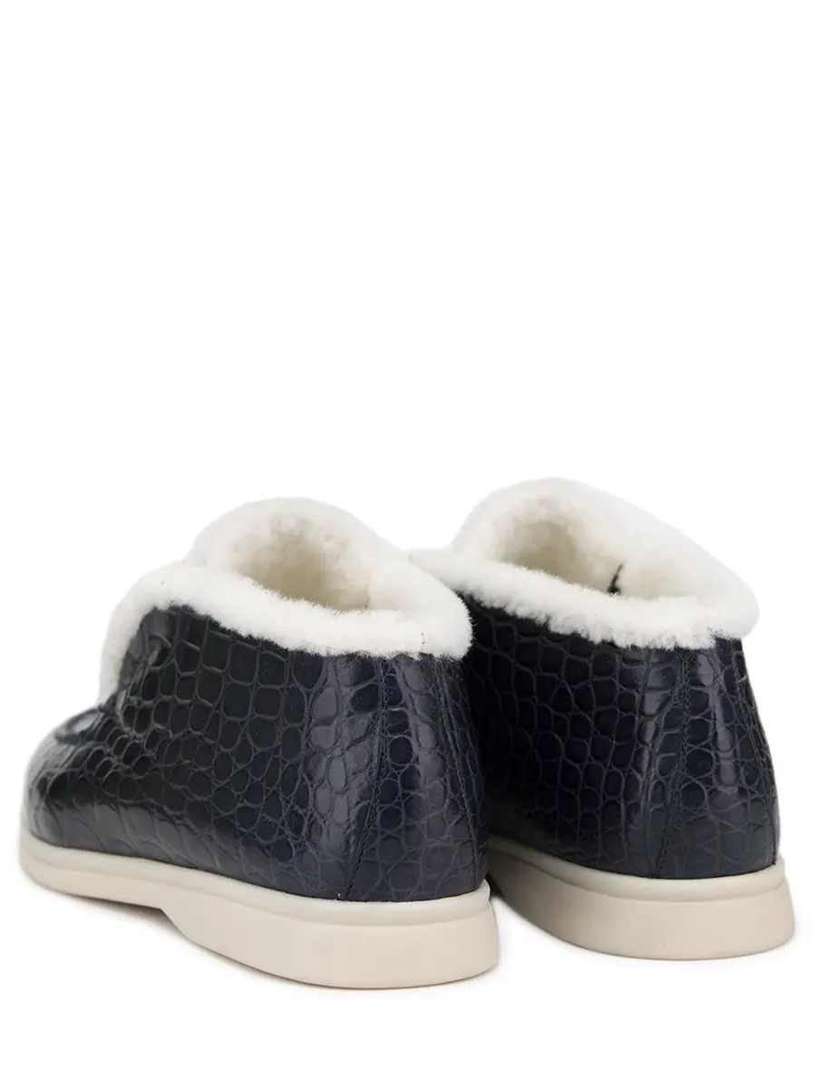 Лоферы утепленные