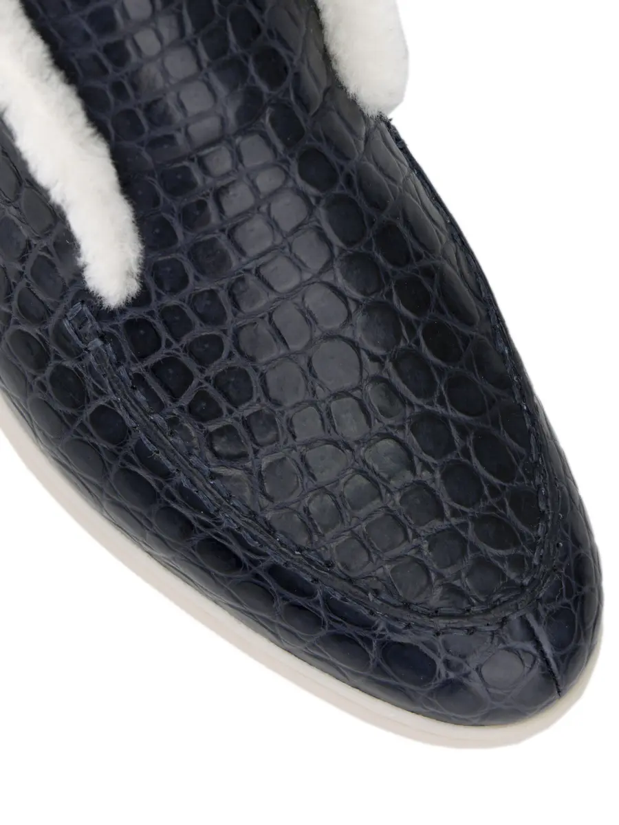 Лоферы утепленные