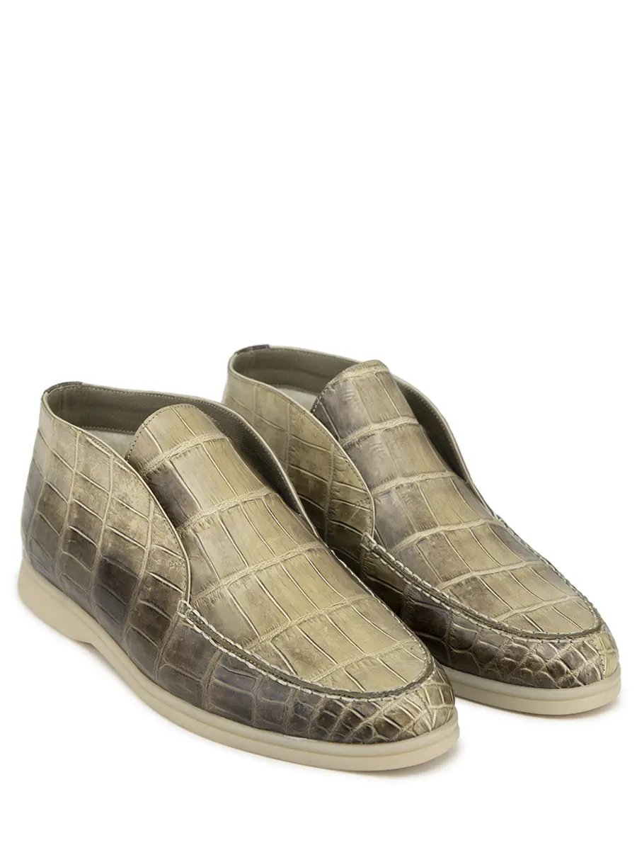 Лоферы утепленные