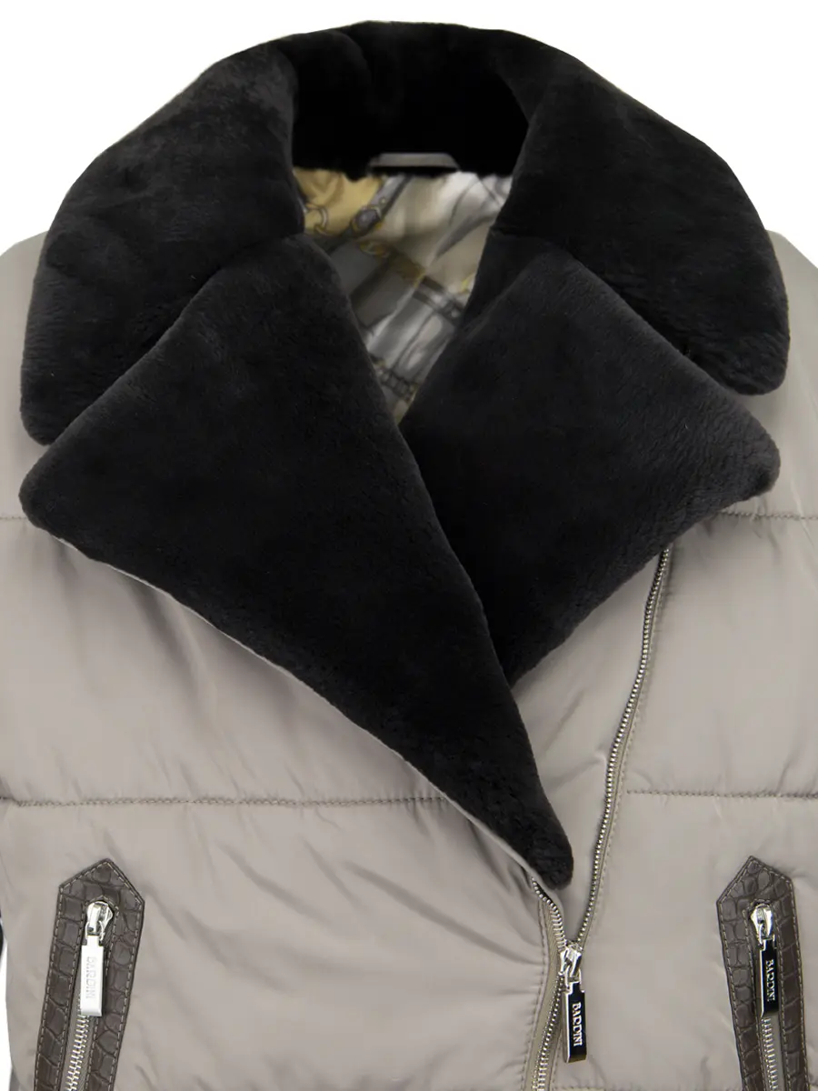 Пуховик стеганый