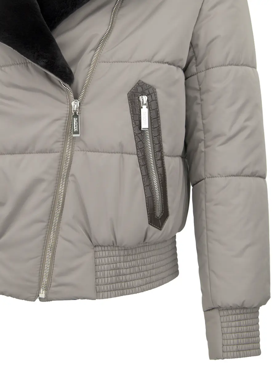 Пуховик стеганый