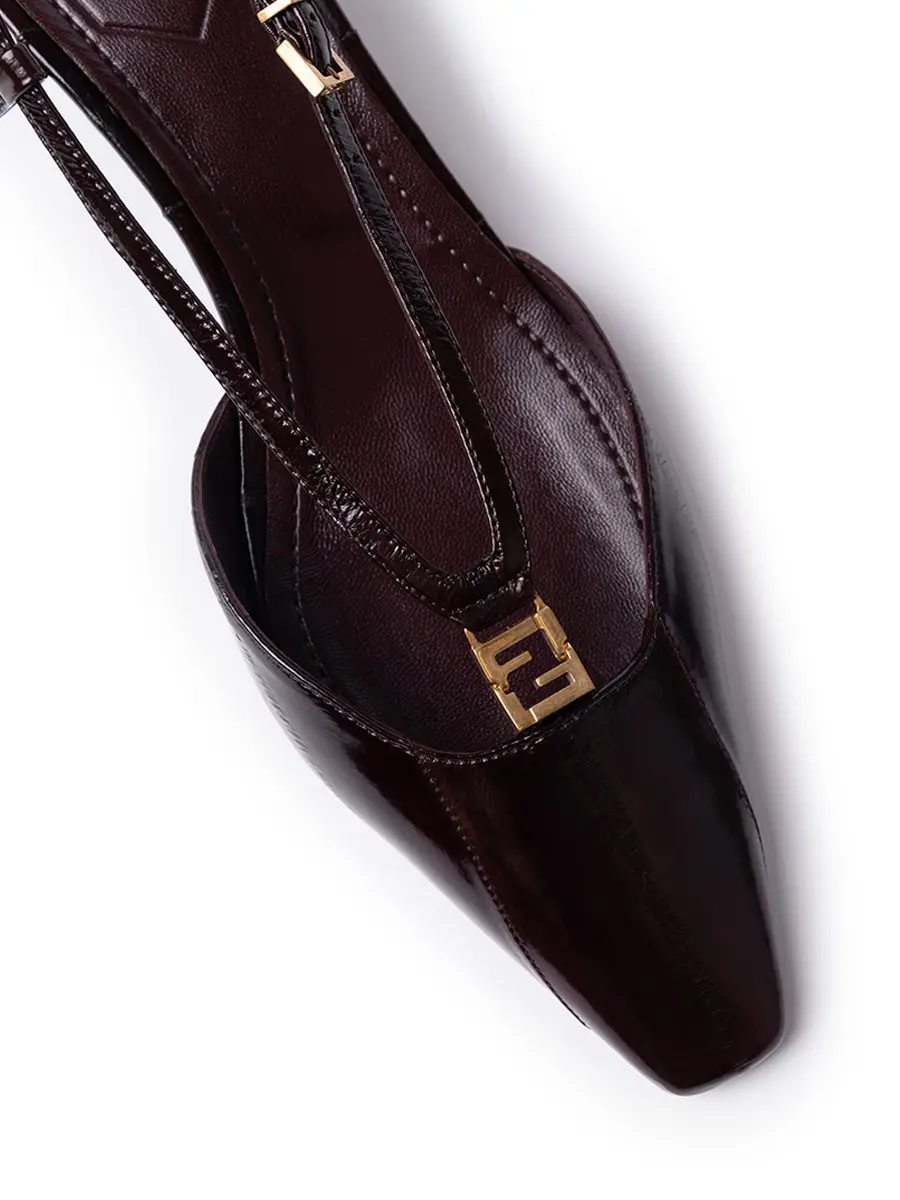 Туфли кожаные