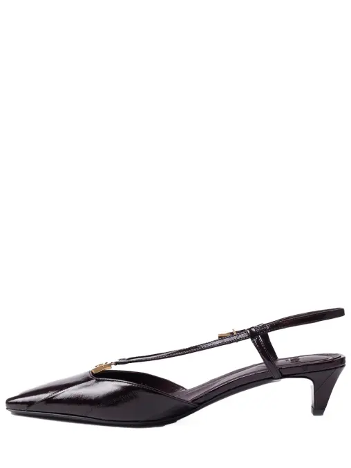 Туфли кожаные FENDI
