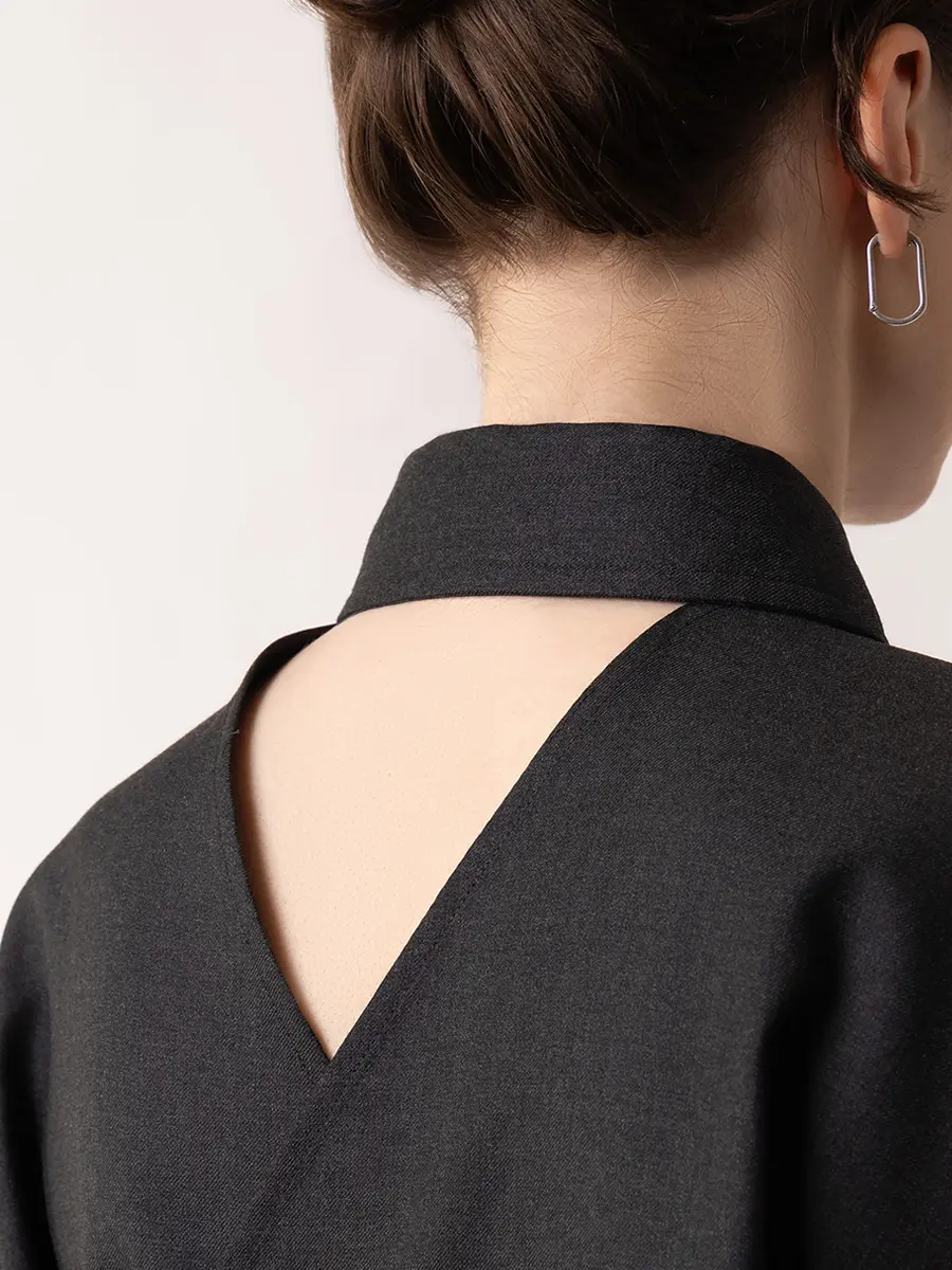 Платье шерстяное