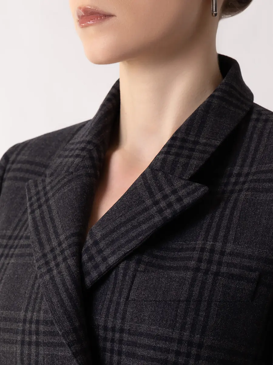 Жакет шерстяной