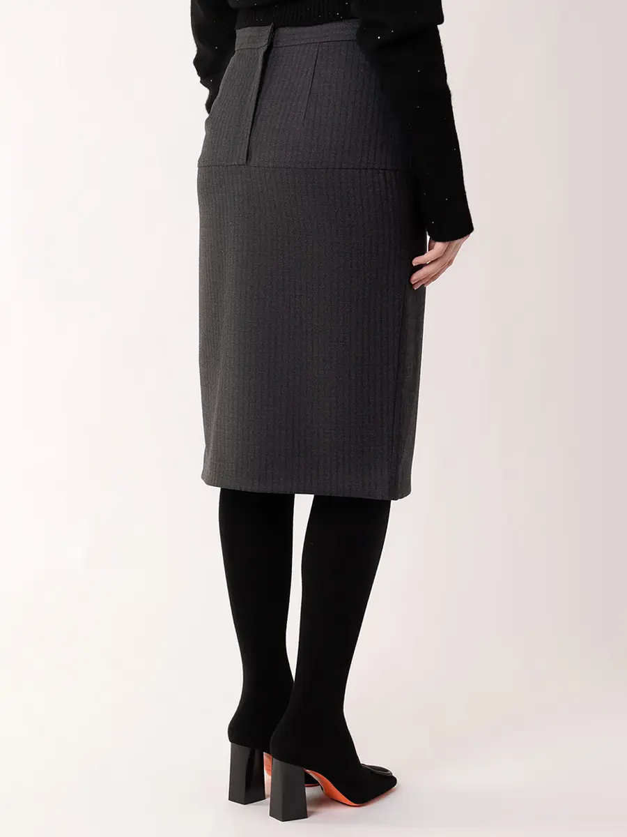 Юбка шерстяная