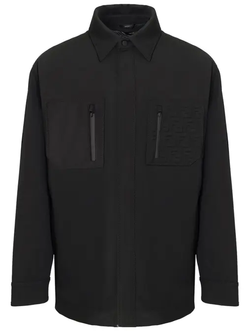 Куртка однотонная FENDI