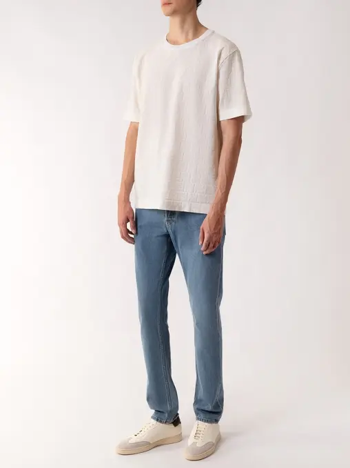 Футболка хлопковая FENDI