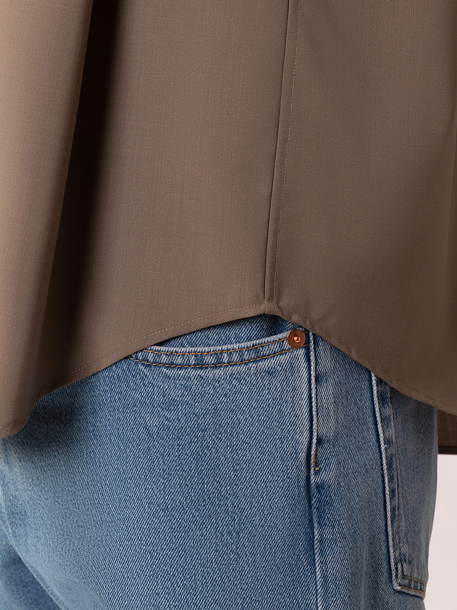 Рубашка шерстяная