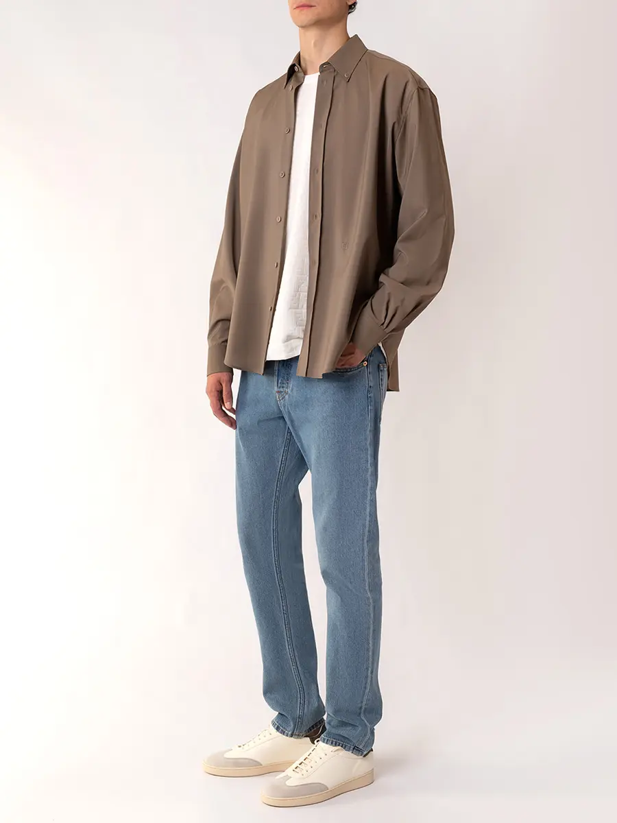 Рубашка шерстяная