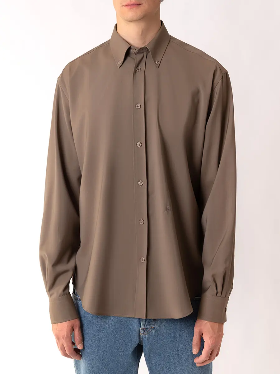 Рубашка шерстяная