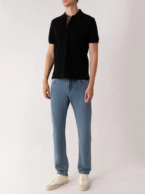 Поло хлопковое FENDI