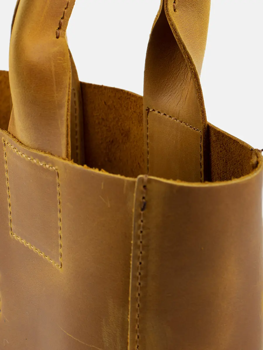 Сумка-тоут кожаная