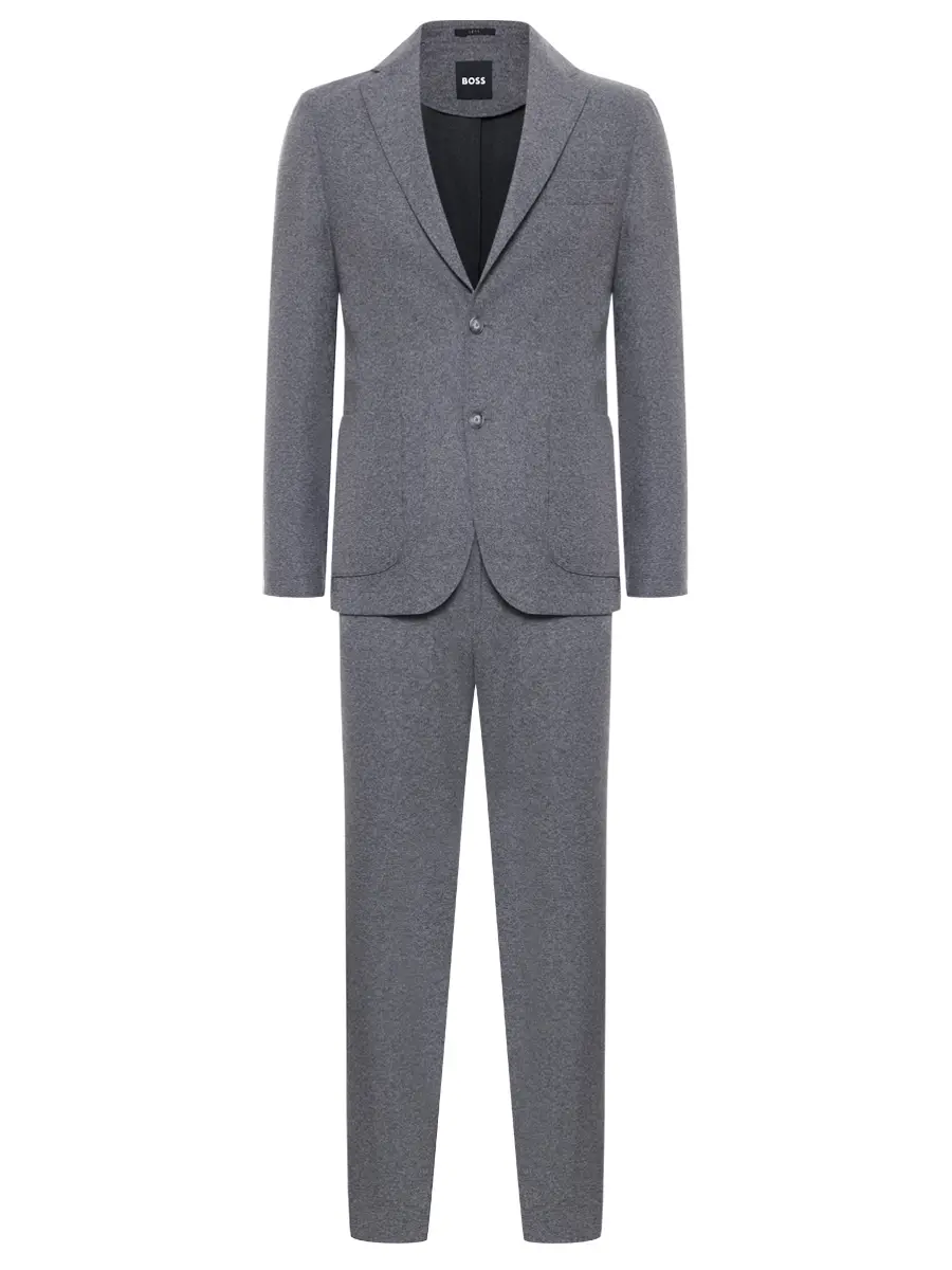 Костюм однотонный