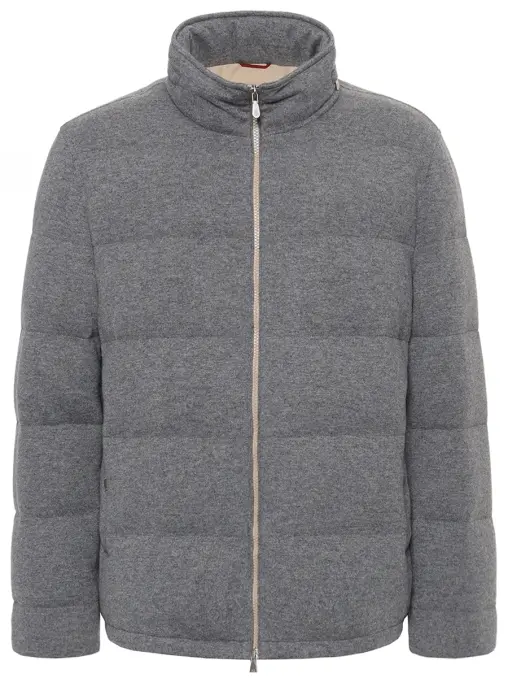 Пуховик кашемировый BRUNELLO CUCINELLI