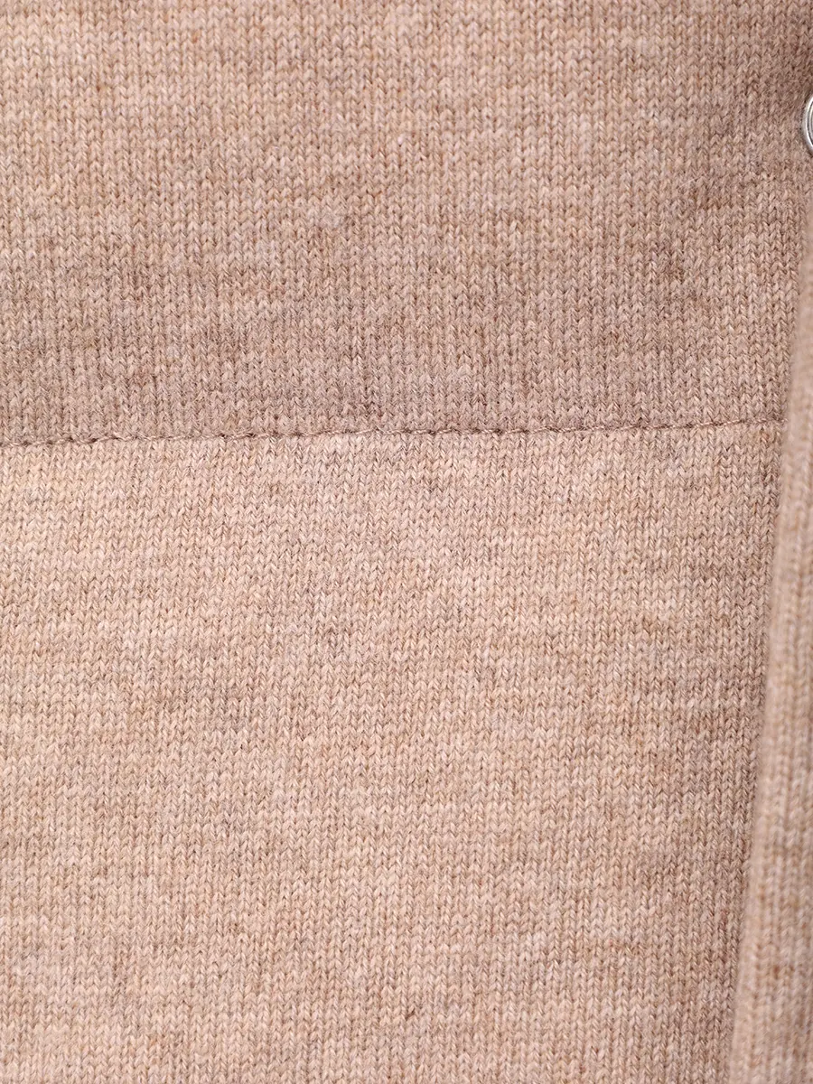 Пуховик кашемировый