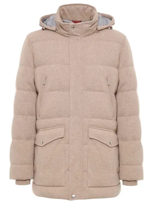 Пуховик кашемировый BRUNELLO CUCINELLI