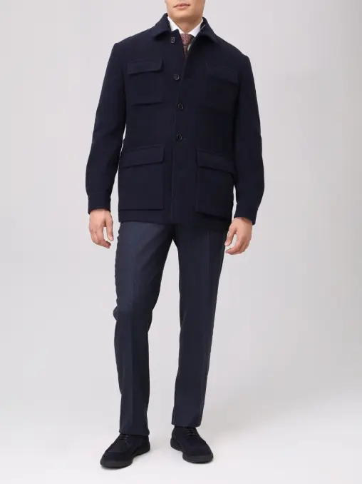 Полупальто шерстяное BRUNELLO CUCINELLI