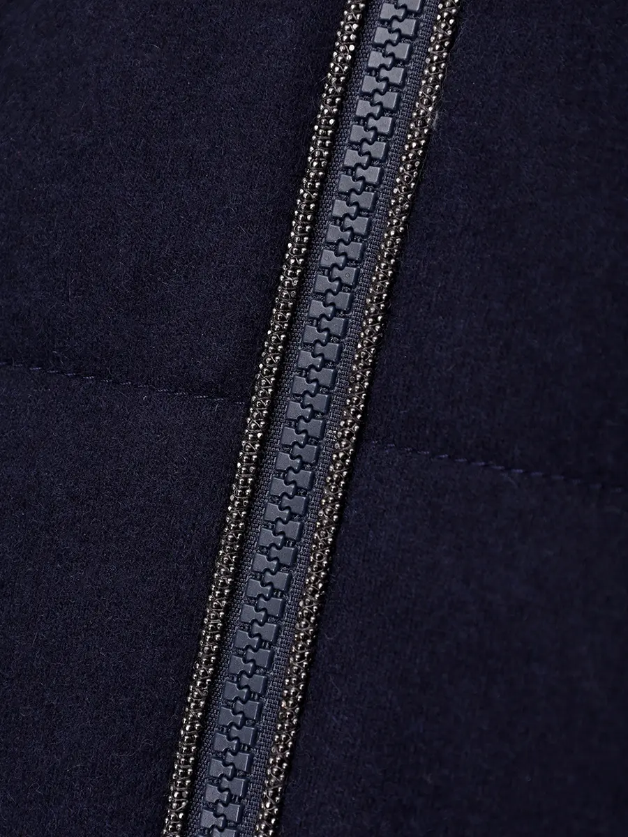 Пуховик кашемировый