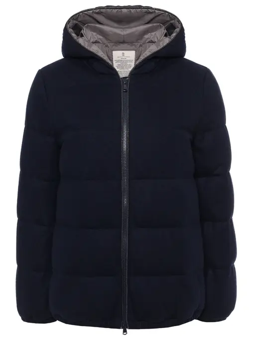 Пуховик кашемировый BRUNELLO CUCINELLI