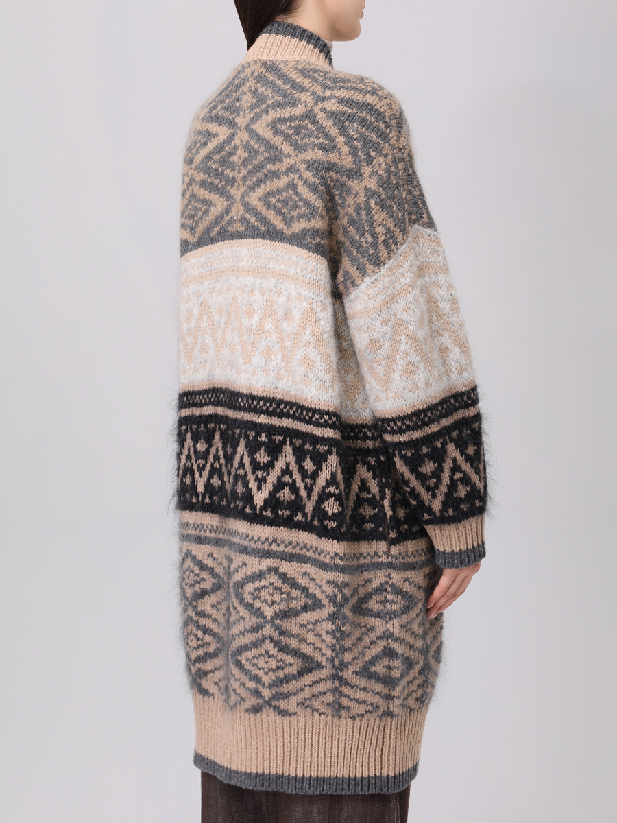 Кардиган вязаный