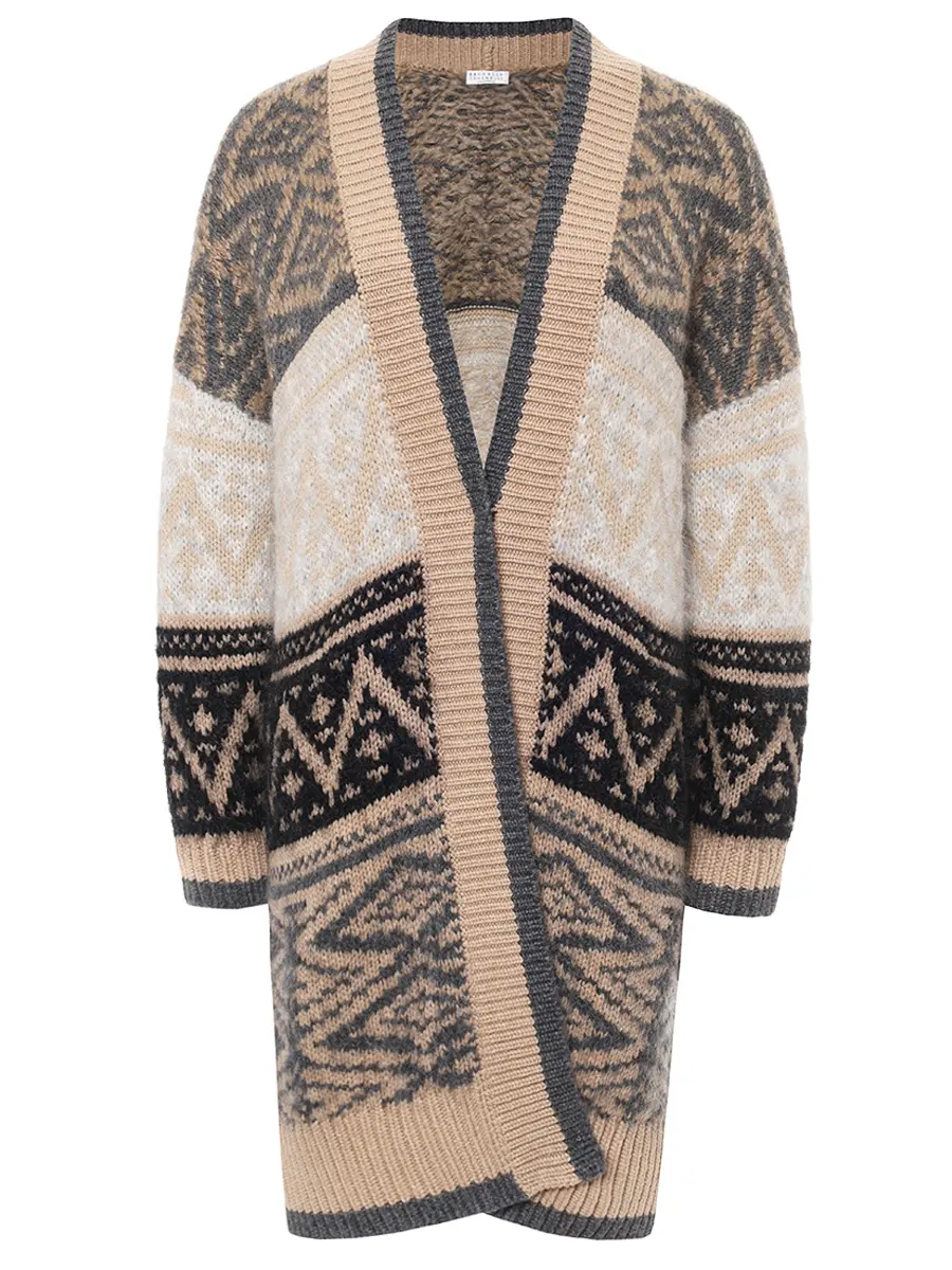 Кардиган вязаный