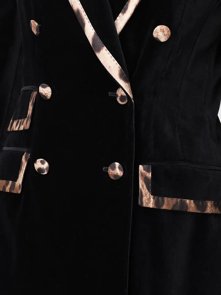 Пиджак бархатный