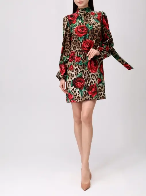 Платье шелковое DOLCE & GABBANA