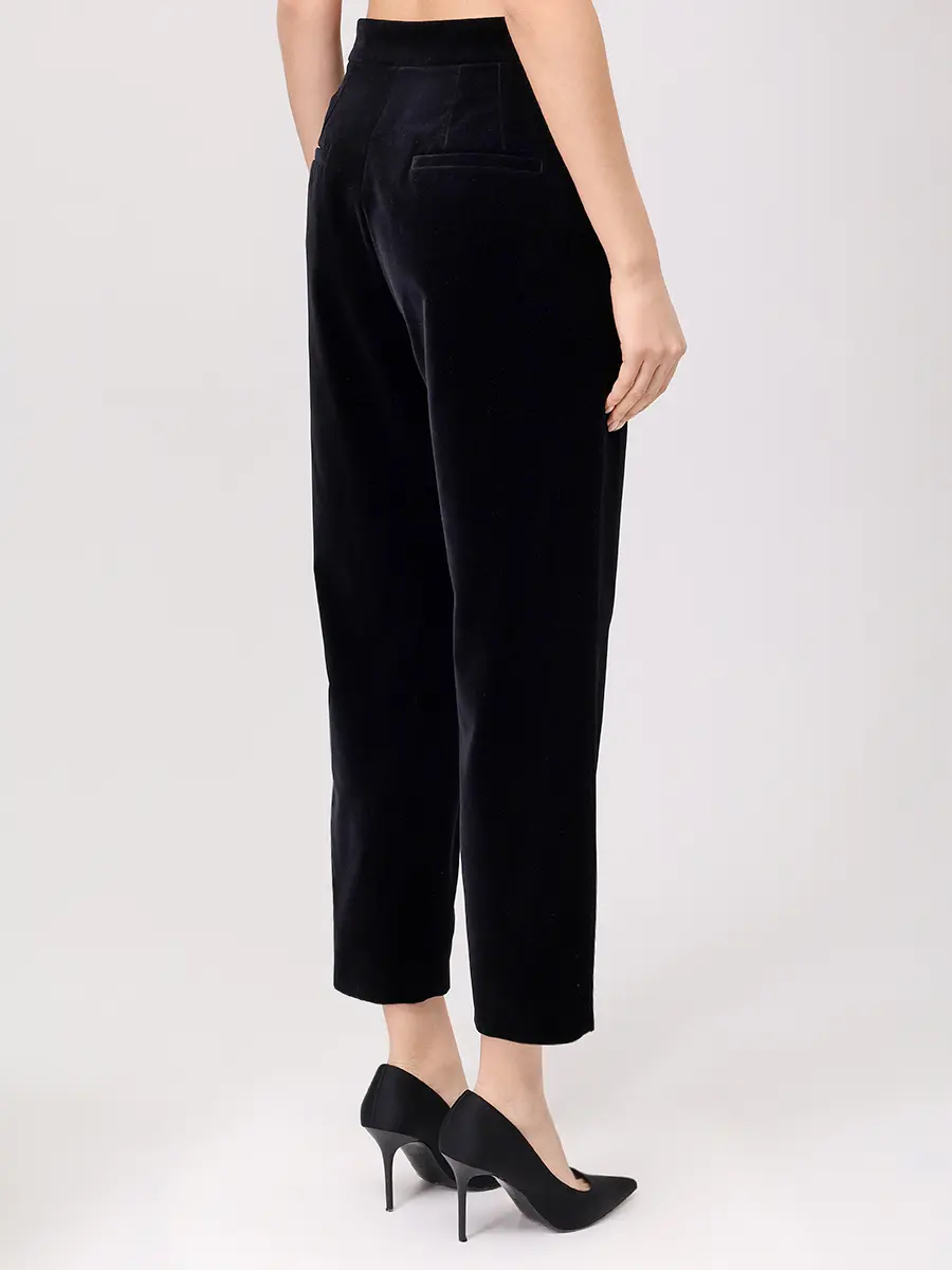 Брюки бархатные