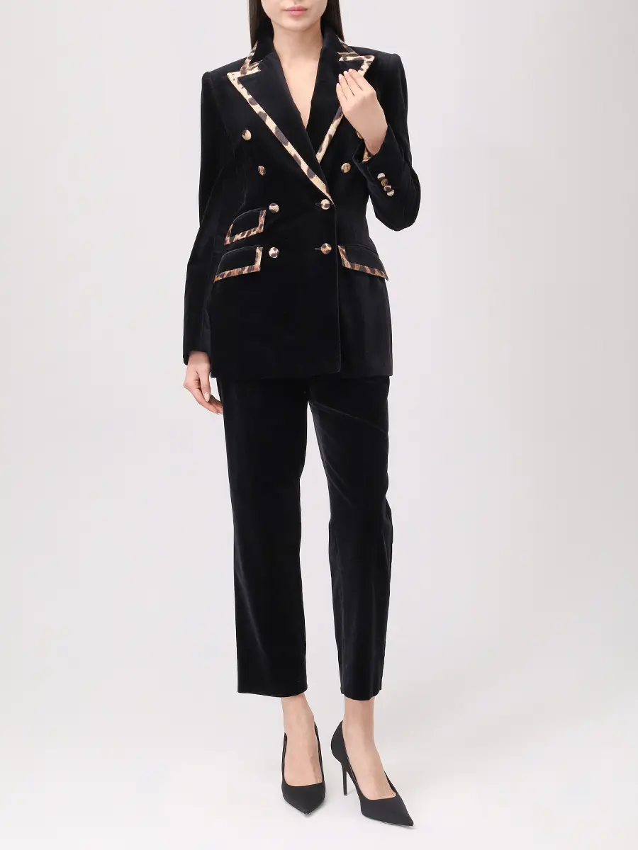 Брюки бархатные