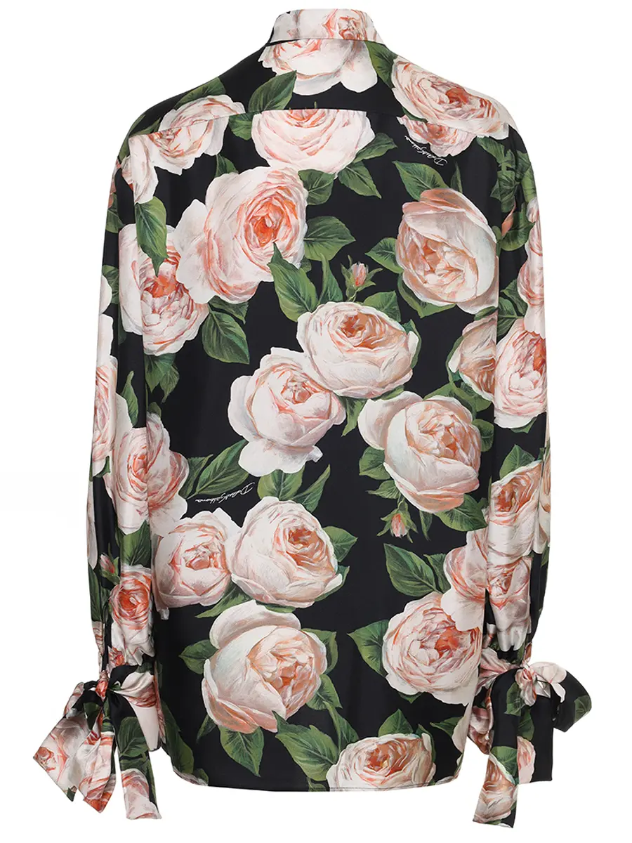 Блуза шелковая