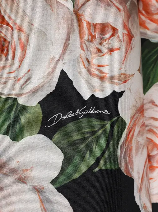 Блуза шелковая DOLCE & GABBANA