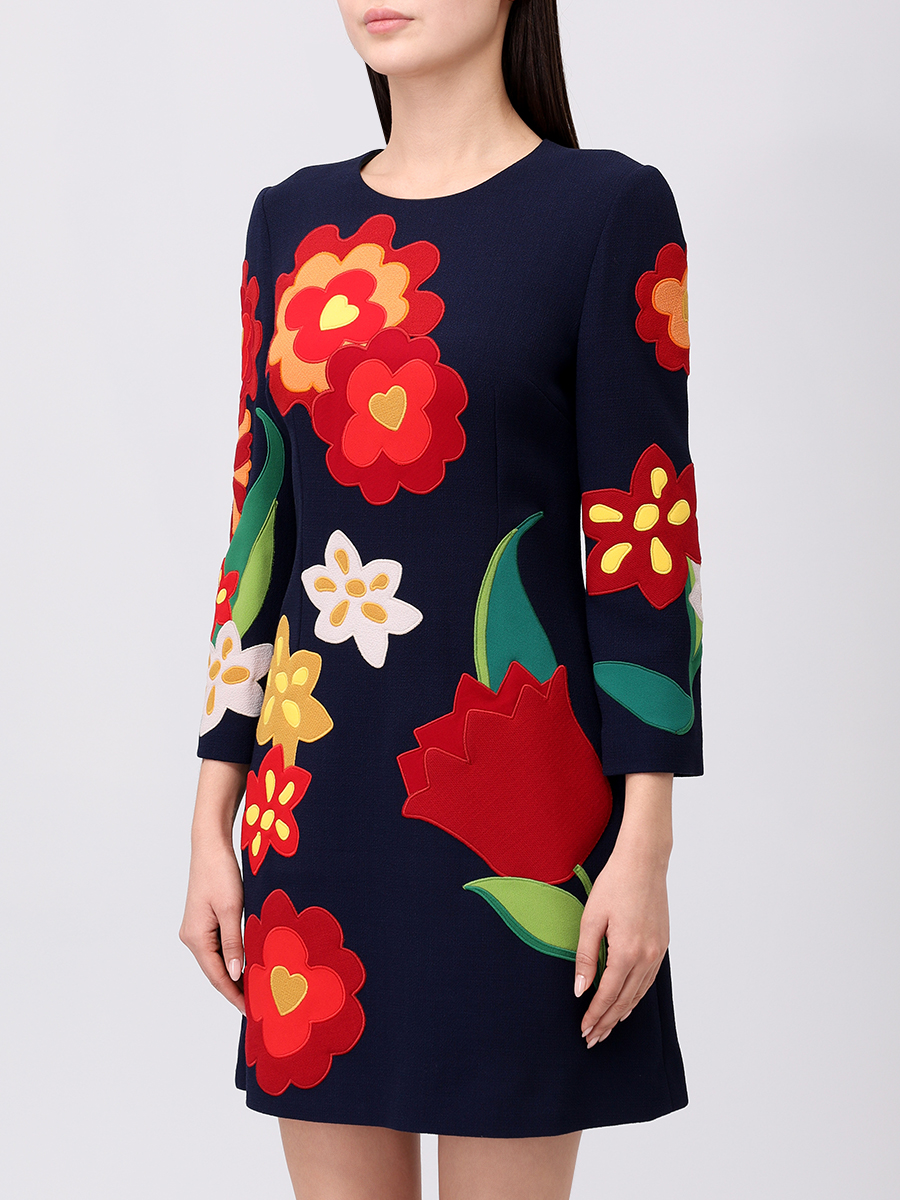 Платье шерстяное