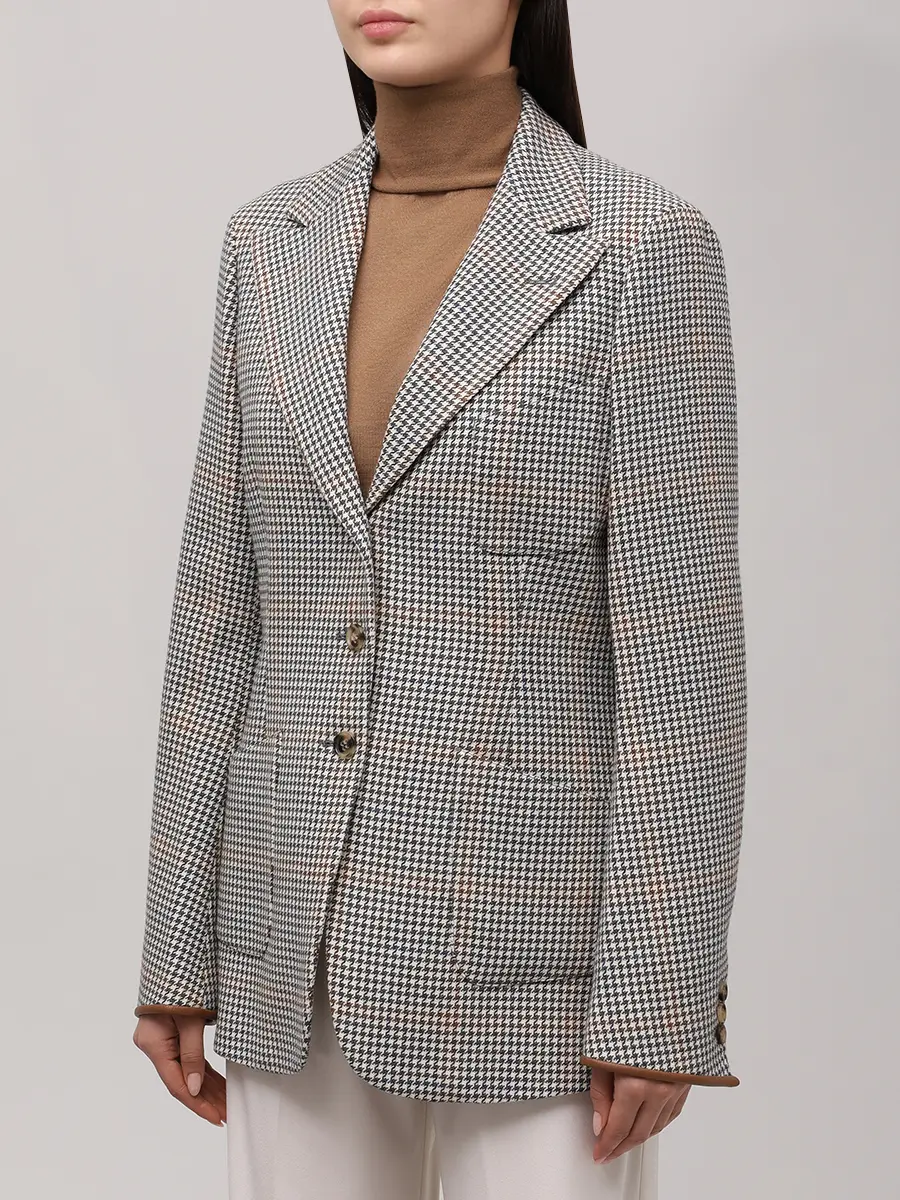 Пиджак шерстяной