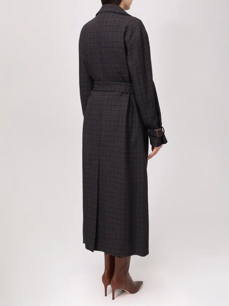 Пальто шерстяное