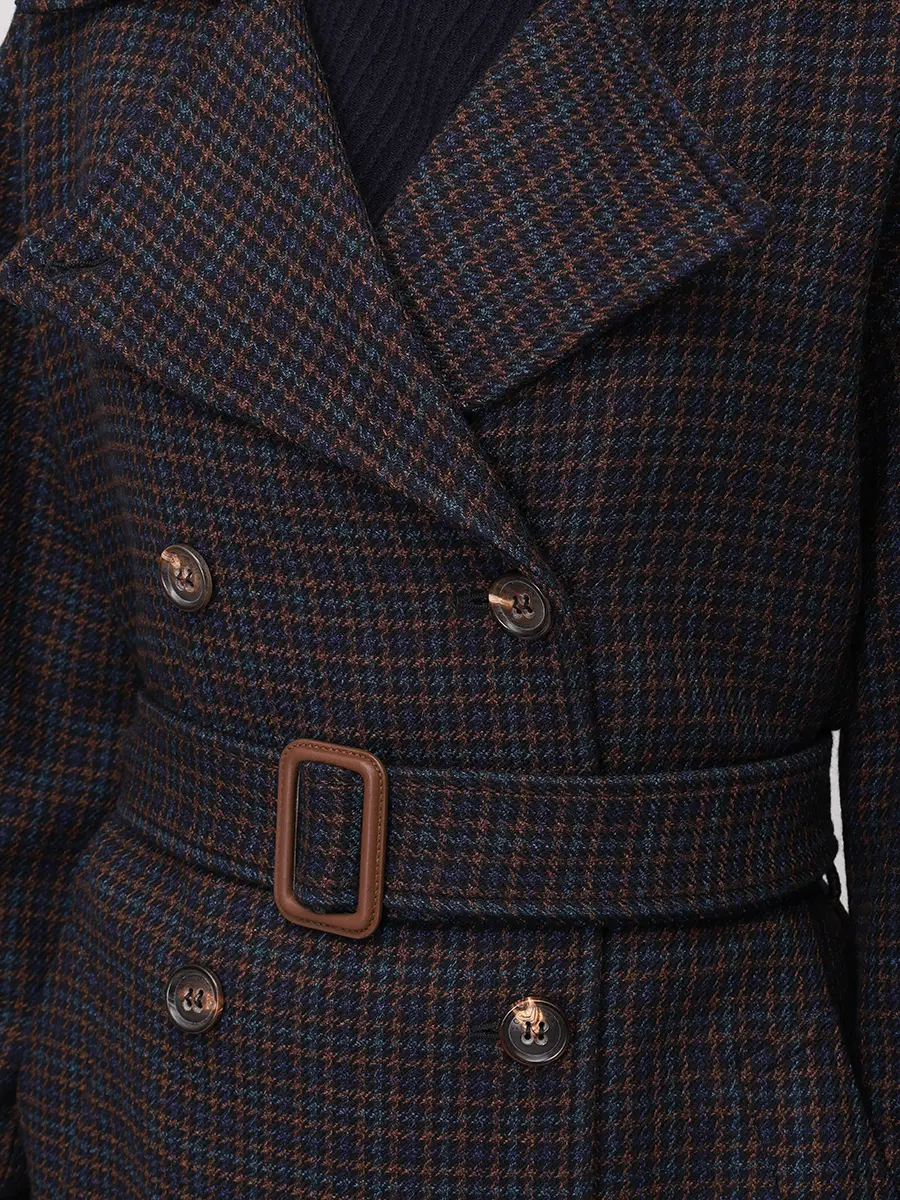 Пальто шерстяное