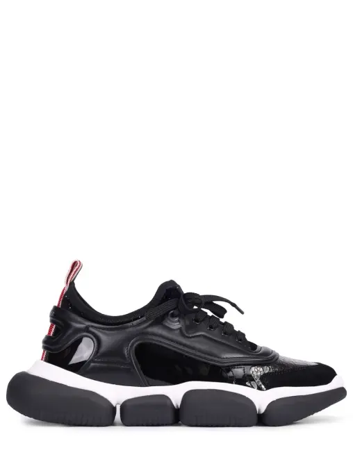 Кроссовки кожаные MONCLER