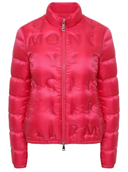 Пуховик однотонный MONCLER