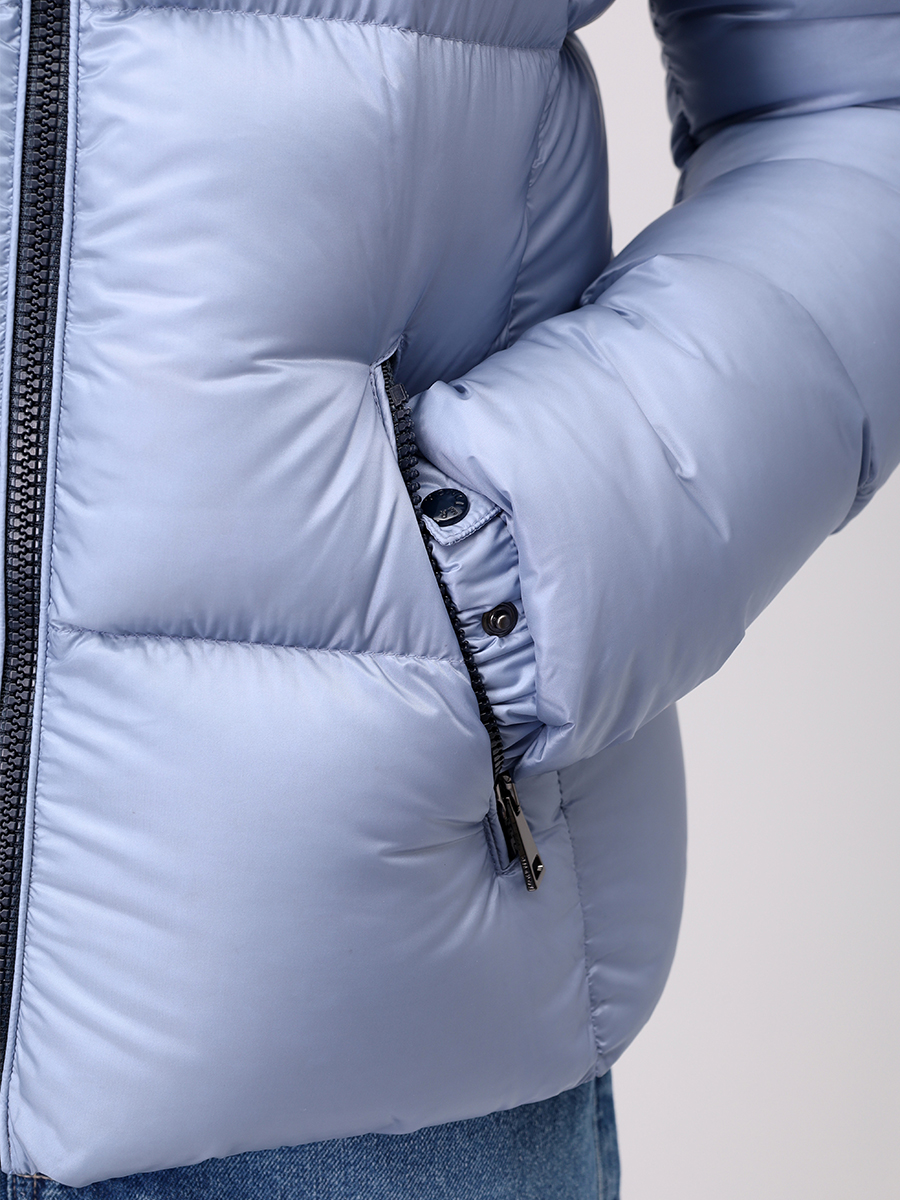 Пуховик стеганый