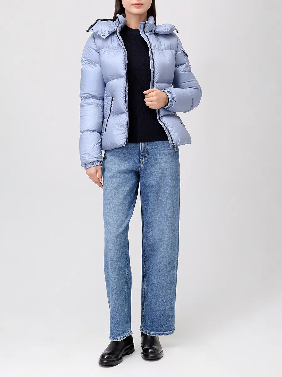 Пуховик стеганый