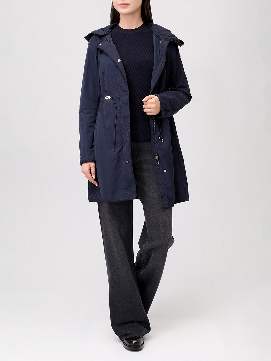 Плащ однотонный