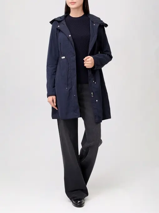 Плащ однотонный MONCLER