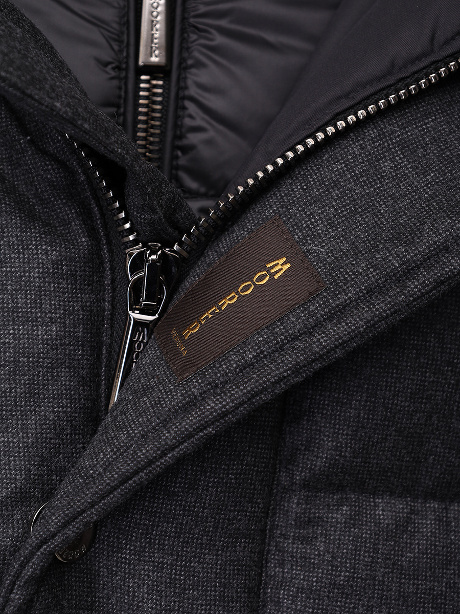 Пуховик стеганый