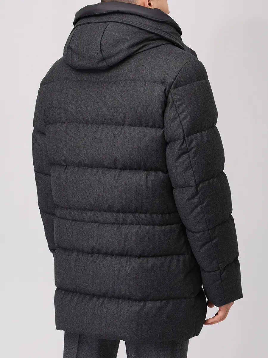 Пуховик стеганый