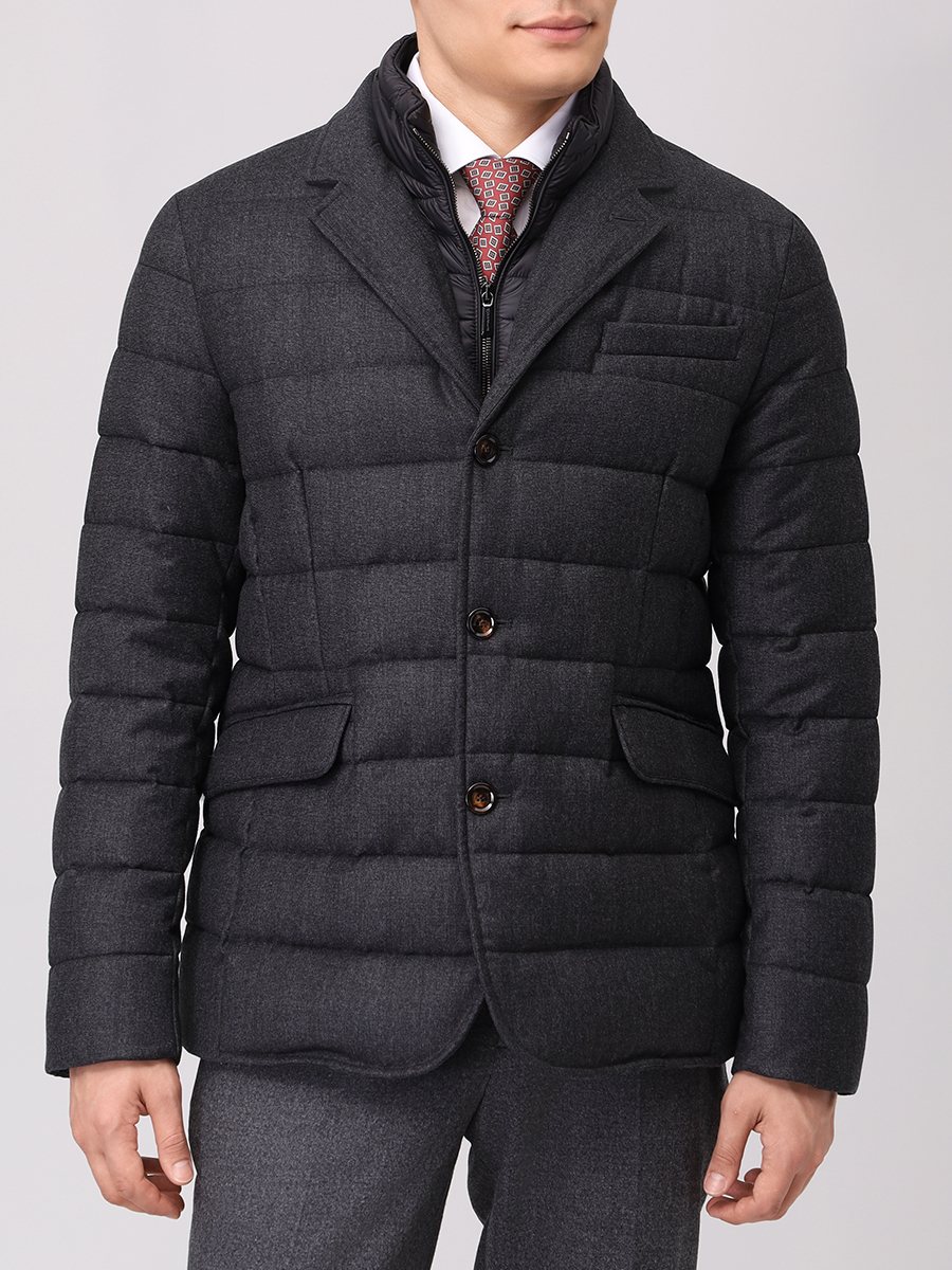 Пуховик стеганый