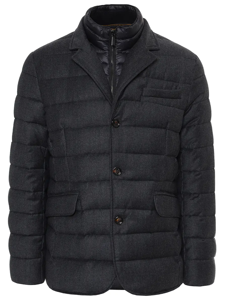 Пуховик стеганый