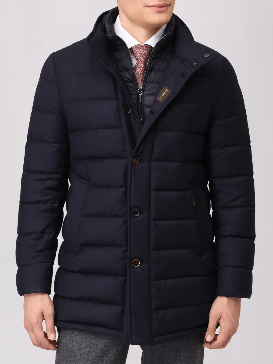 Пуховик стеганый